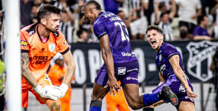 Ceará vence América-MG por 1 x 0, continua no G4 da Série B e fica mais perto do acesso