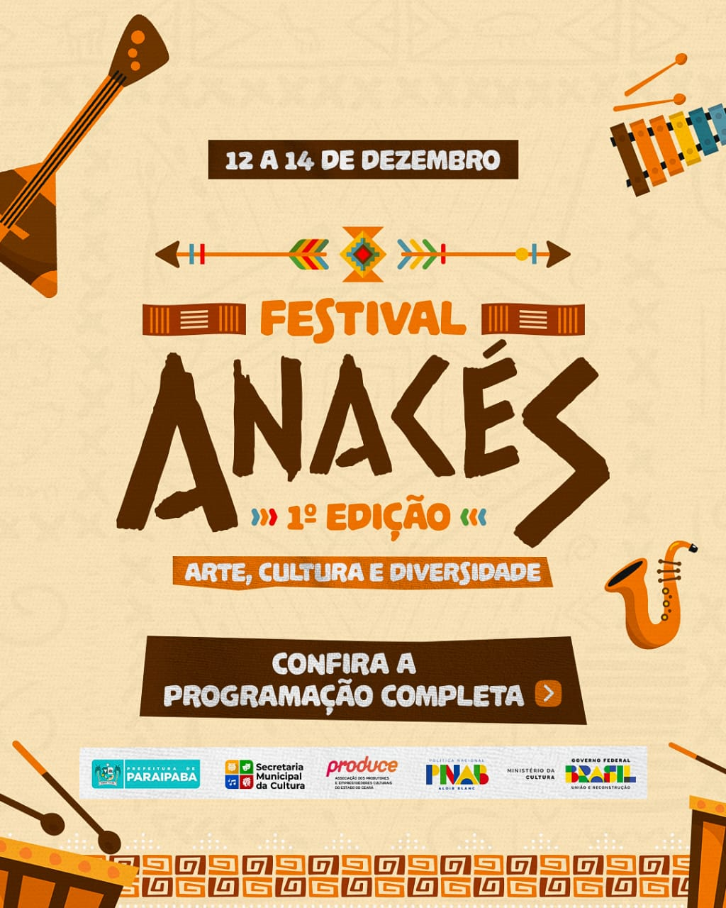 I ANACÉ FESTIVAL ARTE CULTURA E DIVERSIDADE