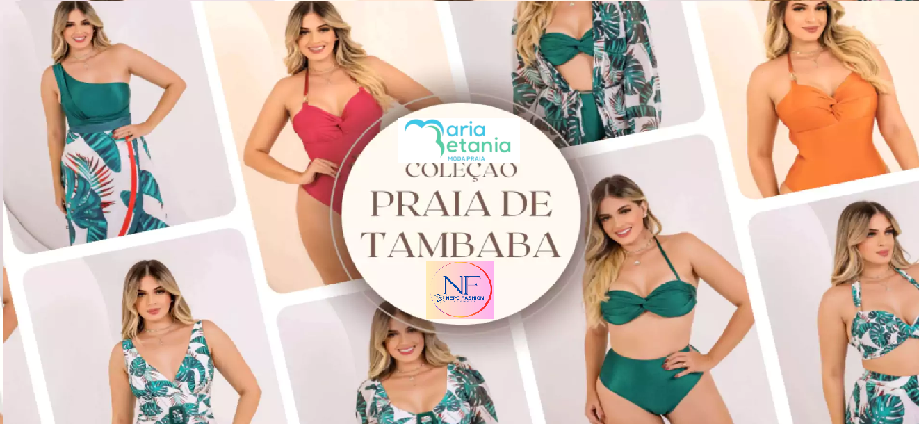 MODA PRAIA – Maria Betania e Nepo Fashion lança coleção em parceria na região