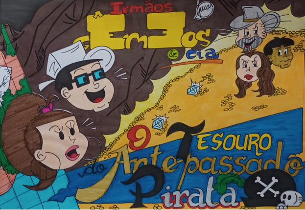 Charge da Semana: O Tesouro do Antepassado Pirata – Bronca na Duda!!!