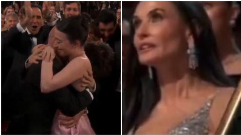 Especialista revela o que Demi Moore disse ao perder Oscar de Melhor Atriz