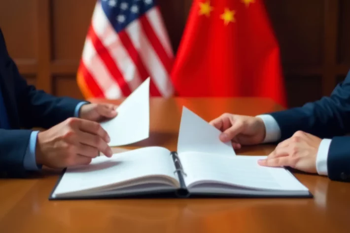 EUA e China chegam a acordo comercial