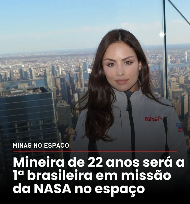 Quem é a jovem que pode ser a primeira astronauta brasileira a viajar ao espaço