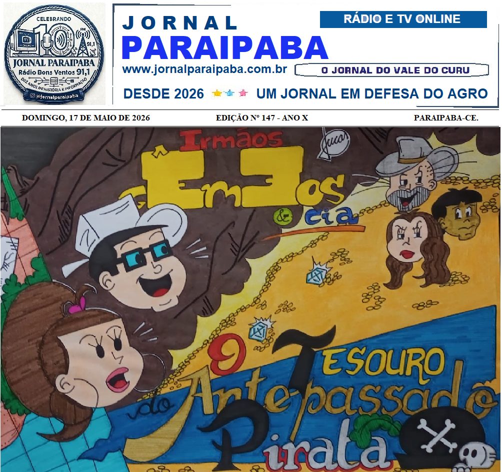 Tira de Domingo – Irmãos Gêmeos e o Tesouro do Antepassado Pirata #71
